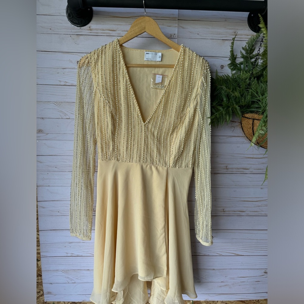 ASOS Design women’s beaded dress size 10 new with tags